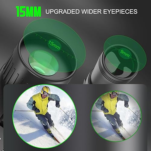 Miniatura 4 de Prismáticos compactos para deportes al aire libre y actividades de ocio, esenciales para adultos y niños, prismáticos de viaje para observación de