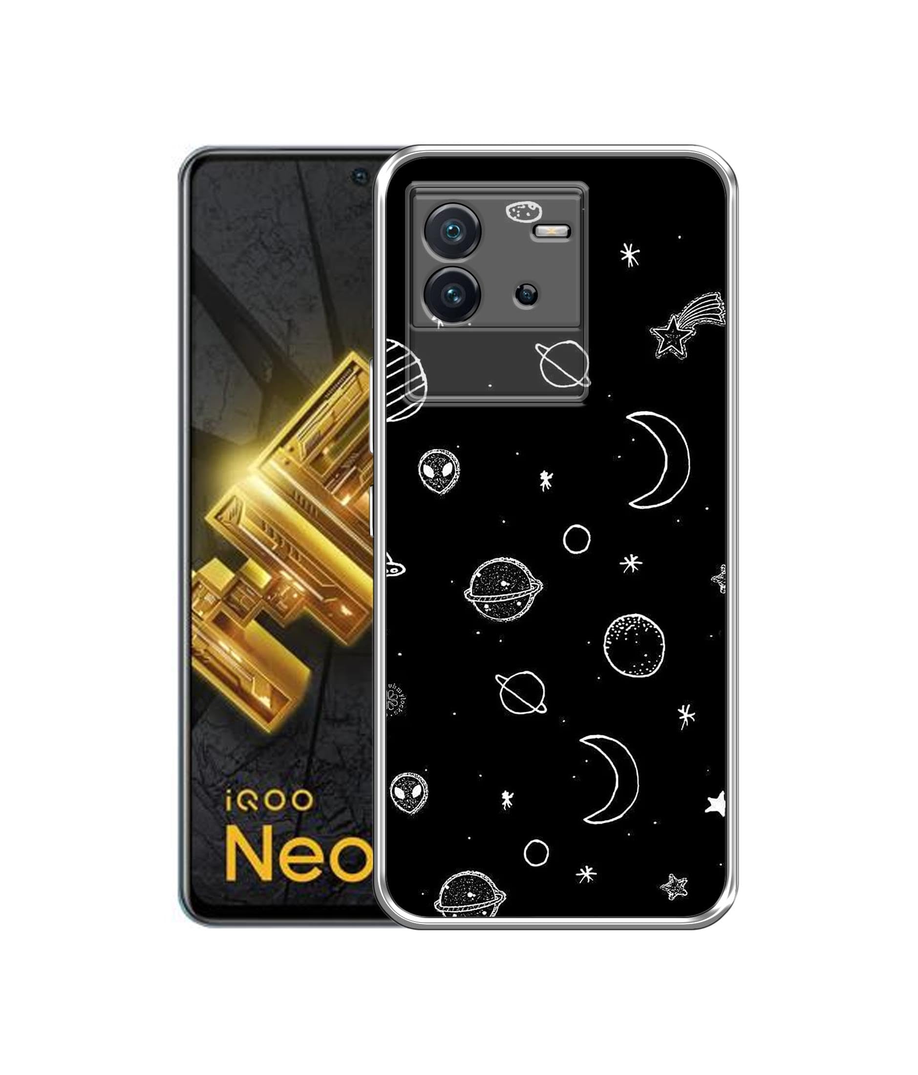 Casotec Basic Case for iQOO Neo 6 5G (Silicone_Multicolor) (B0C1W27STZ) Amazon Price History, Amazon Price Tracker
