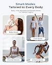 Masmssm Scale for Body Weight 8 Electrodes Digital Bathroom Scale with Handle Display & 28 Body Datas Dual Frequency BIA Measurement Smart Weight Scale Compatible with iOS & Android gallery image