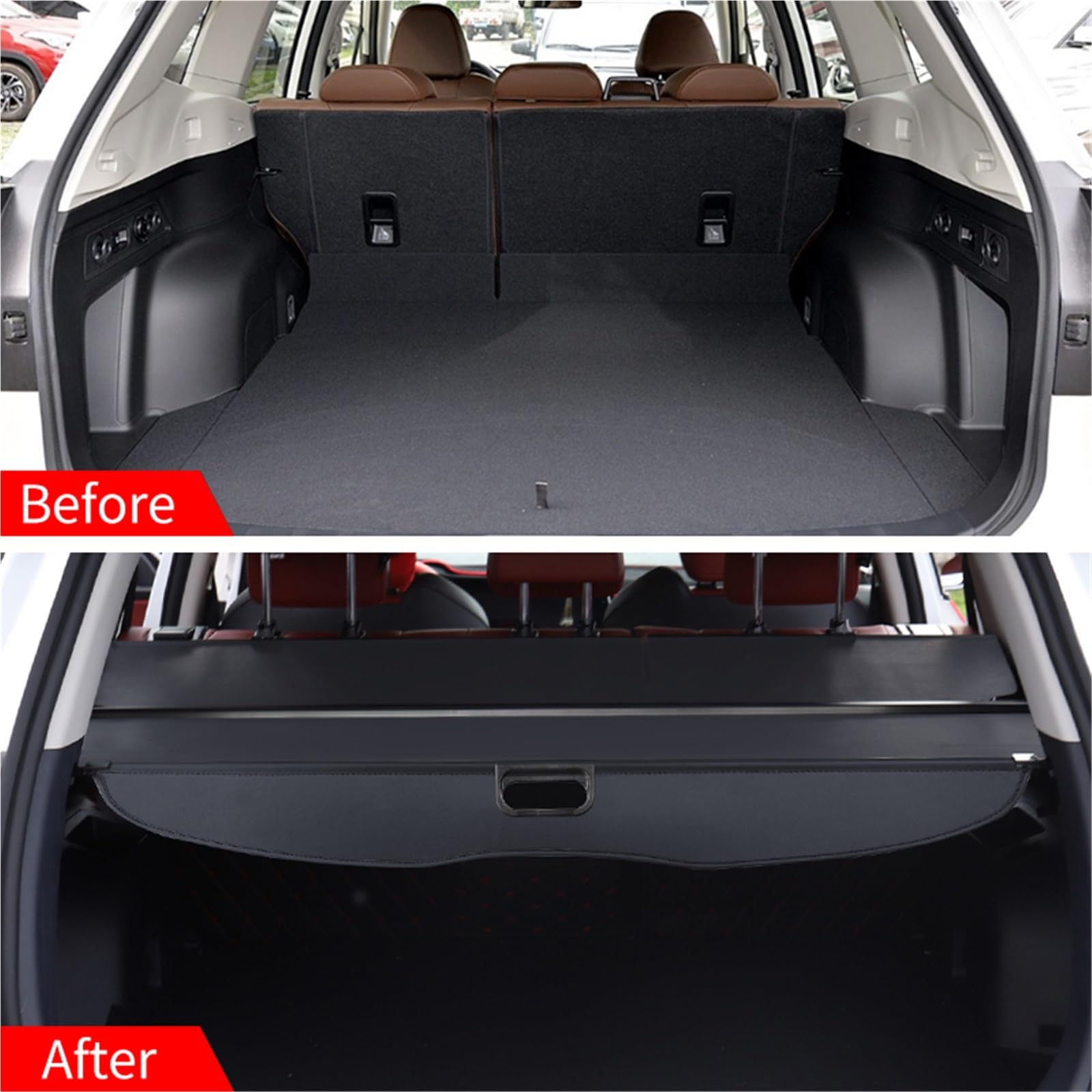 Versenkbare Trunk Cargo Abdeckung Für Subaru Für Tribeca 2013 2014 2015 2016 2017 2018 2019 Paket Rack Schild Privatsphäre Gepäckraumabdeckung