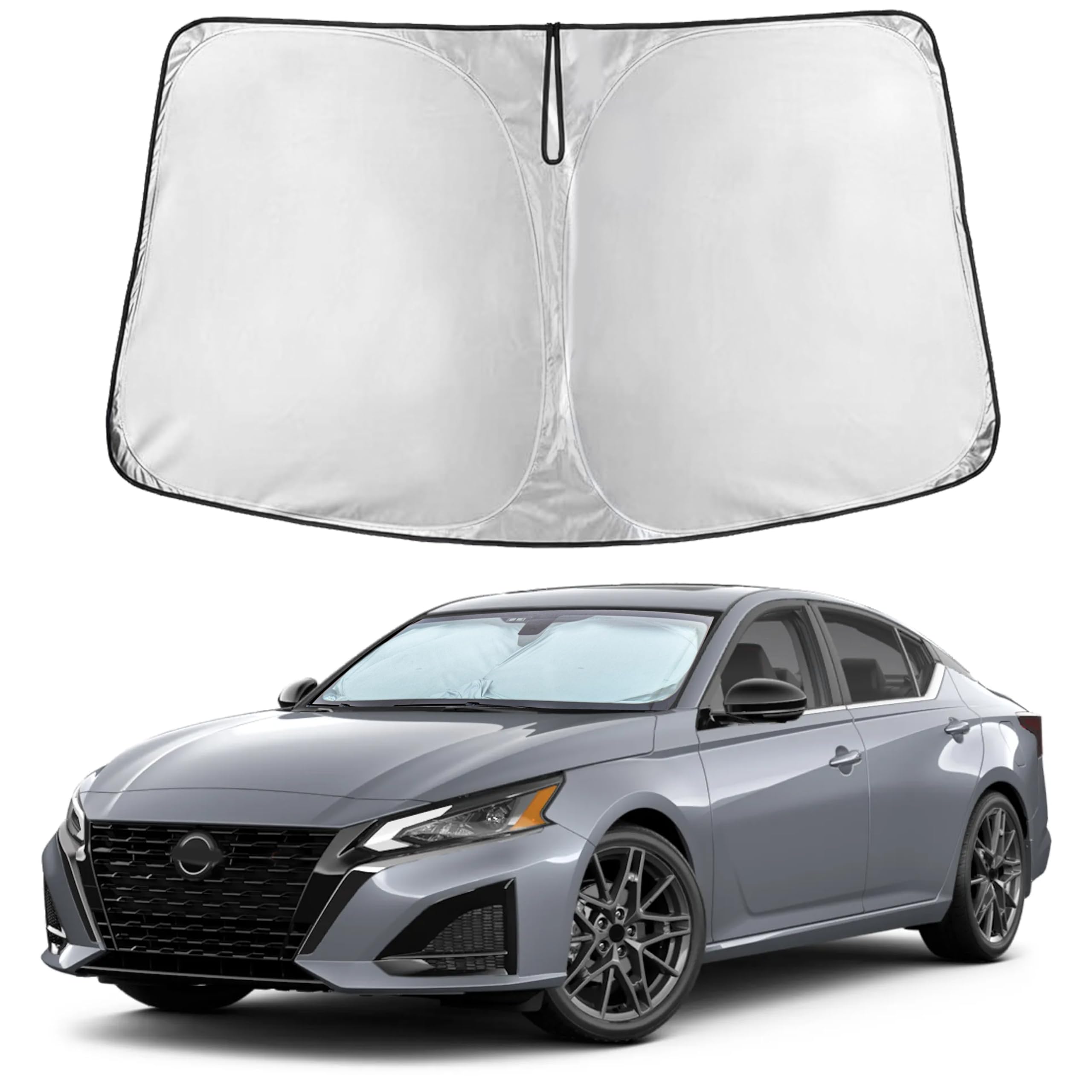 EcoNour Windshield Sunshade Compatible for Nissan Altima 2019-2025 2026