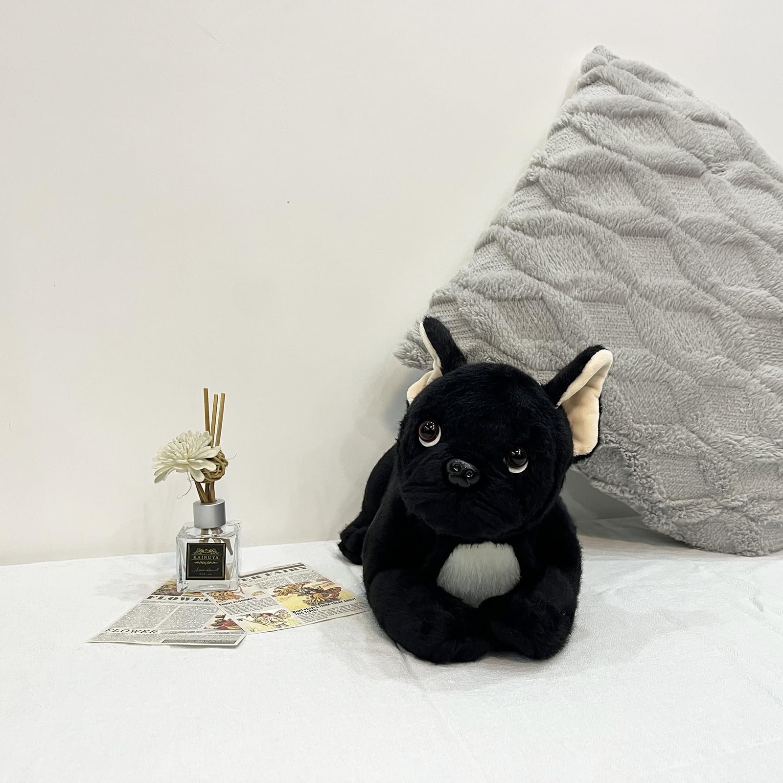 Amazon.co.jp: YMLICHT フレンチブルドッグぬいぐるみ 本物の犬の