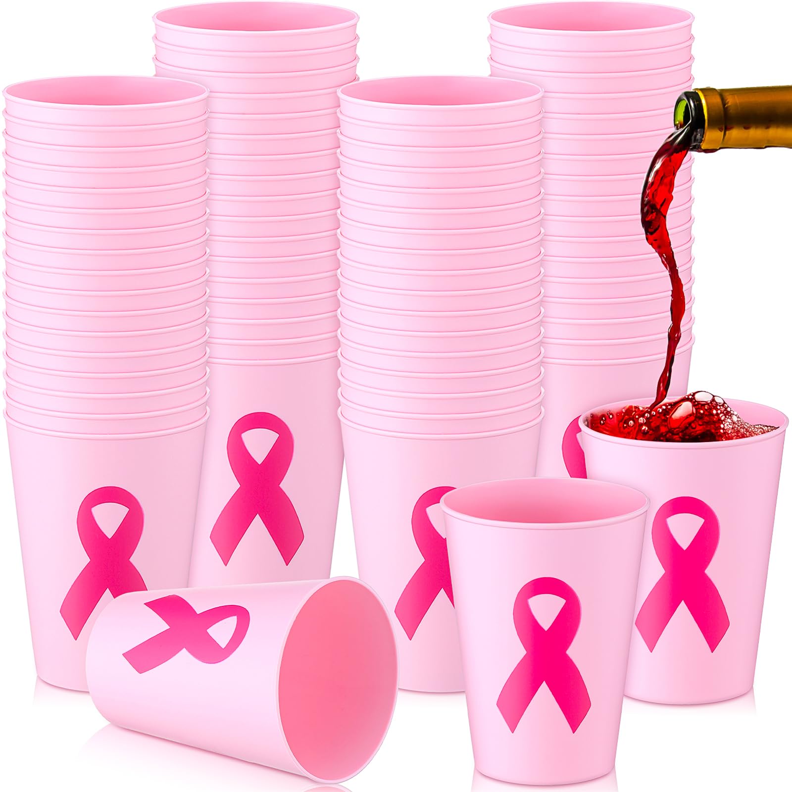 Aazon.co: Tineit Breast Cancer Awareness Banner, Pink Ribbon Porch - View #6