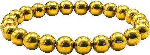 Miniatura 700 de Amazing Gemstone Pulsera de cristal para mujeres y hombres, pulsera de cristal curativo de protección, pulsera elástica con cuentas de piedras