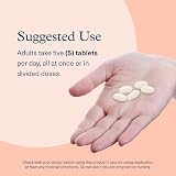 Youtheory Marine Collagen Tablets - 2,500 mg Fish-Sourced Collagen Peptides- with Vitamins A, C, E, B6 & B12 - Supports Joint & Nail Health* - Highly Absorbable - 290 Tablets (58-Day Supply)