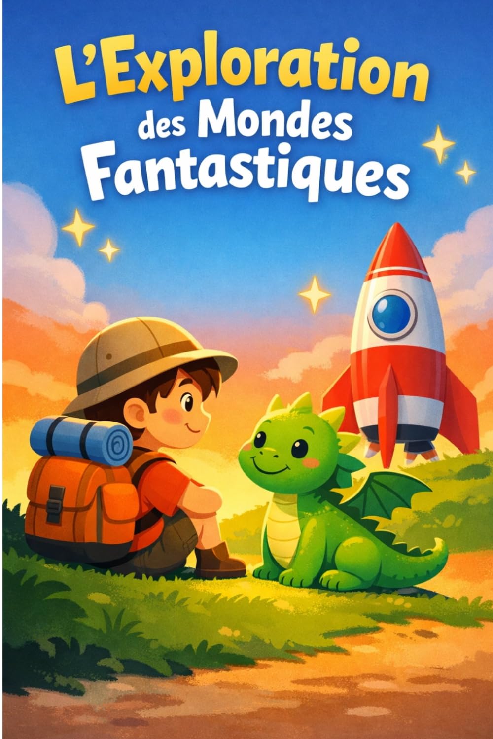 L'Exploration des Mondes Fantastiques: Coloriages magiques et jeux d'éveil pour petits aventuriers