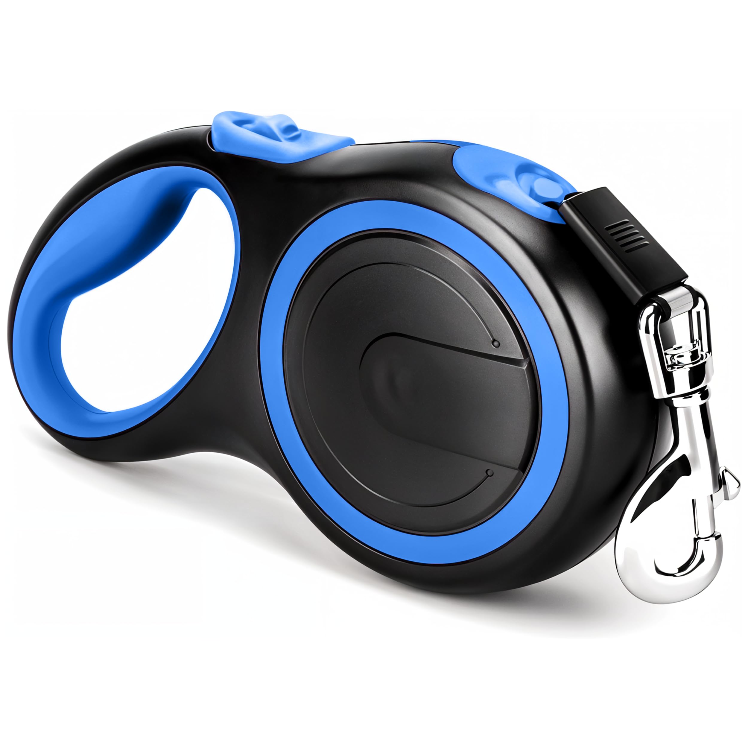 Retractable & Extendable Dog Lead/Leash, 8m Extra Long for Medium to Large Breeds Up to 110 lbs (50 kg) (Blue)
