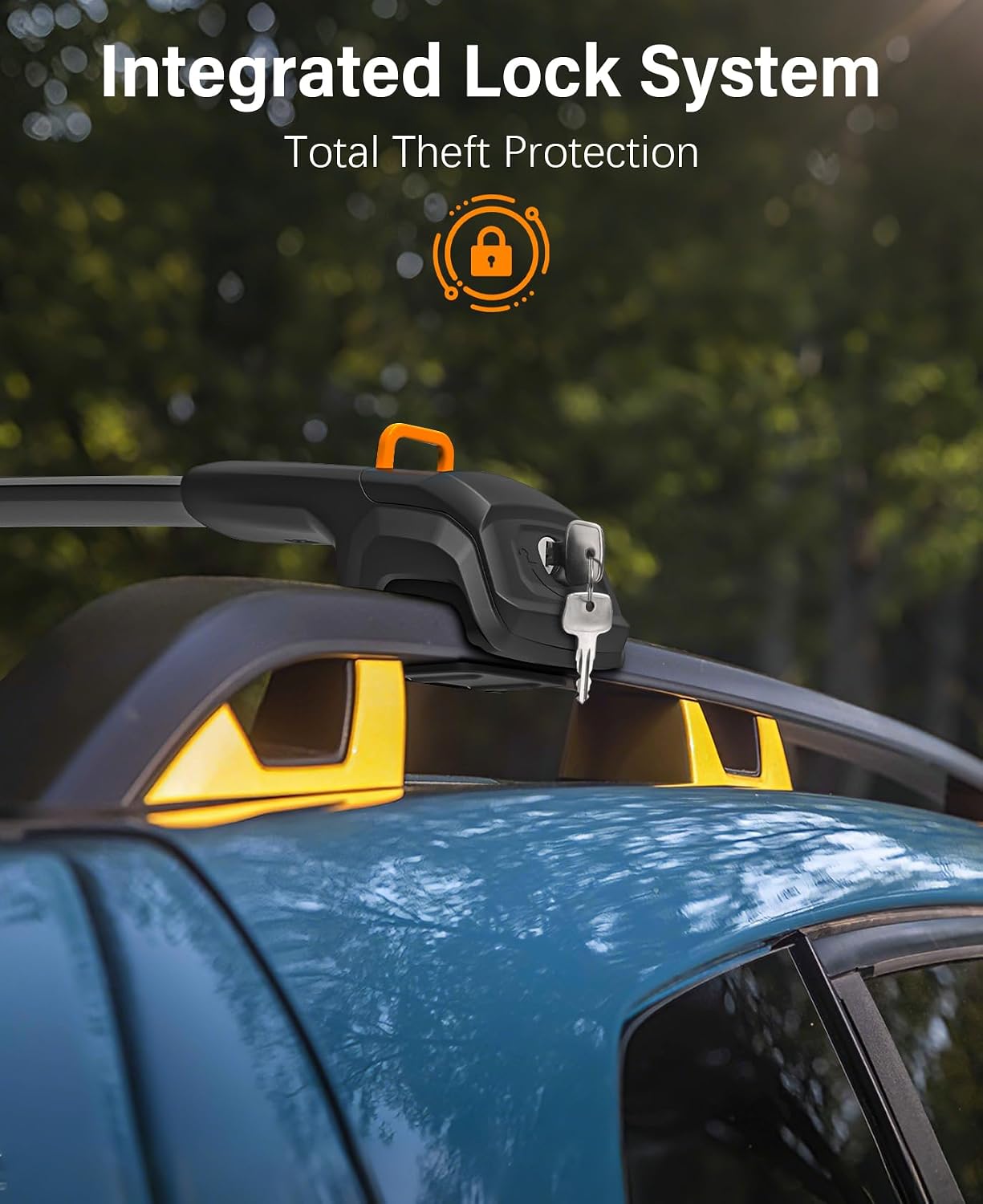 Upgrade HmmtyRack Roof Rack Cross Bars 360lbs Compatible with Subaru Forester Wilderness 2022-2026, Top-Lock Easy Installation Aluminum Crossbar for Rooftop Cargo Carrier Luggage Kayak