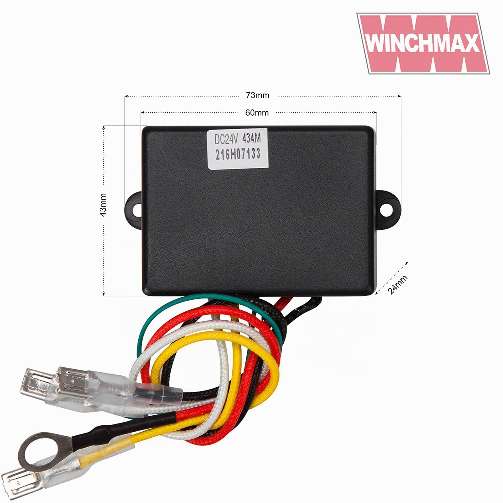 WINCHMAX. . Telecomando per verricello Wireless 24v. Ricevitore gemello.