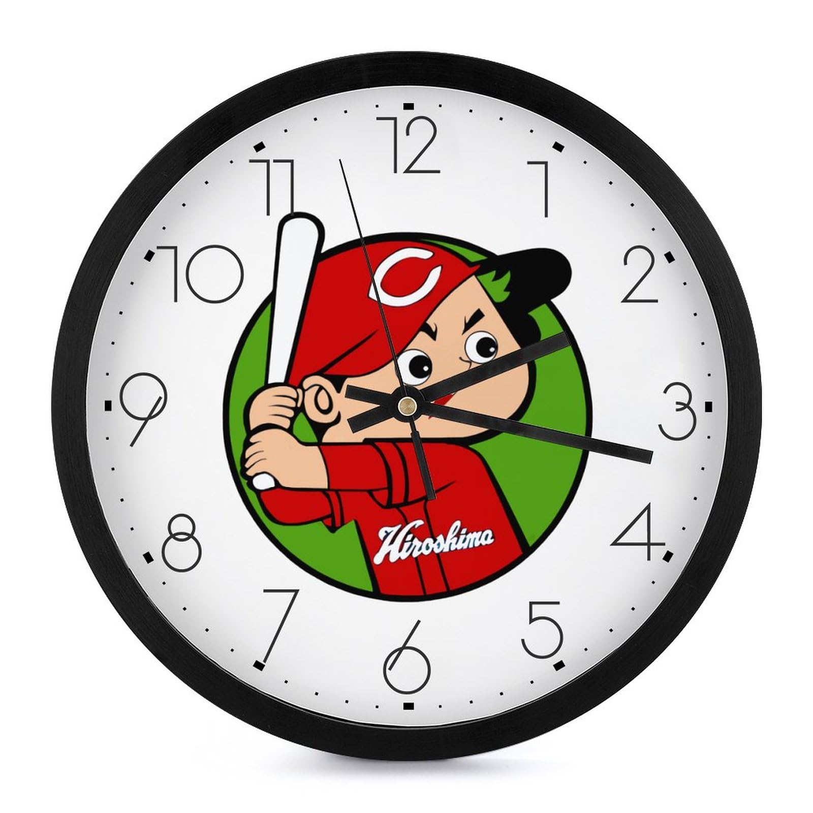 Amazon.co.jp: 掛け時計 広島 東洋カープ カープ坊や 壁掛け時計 かけ