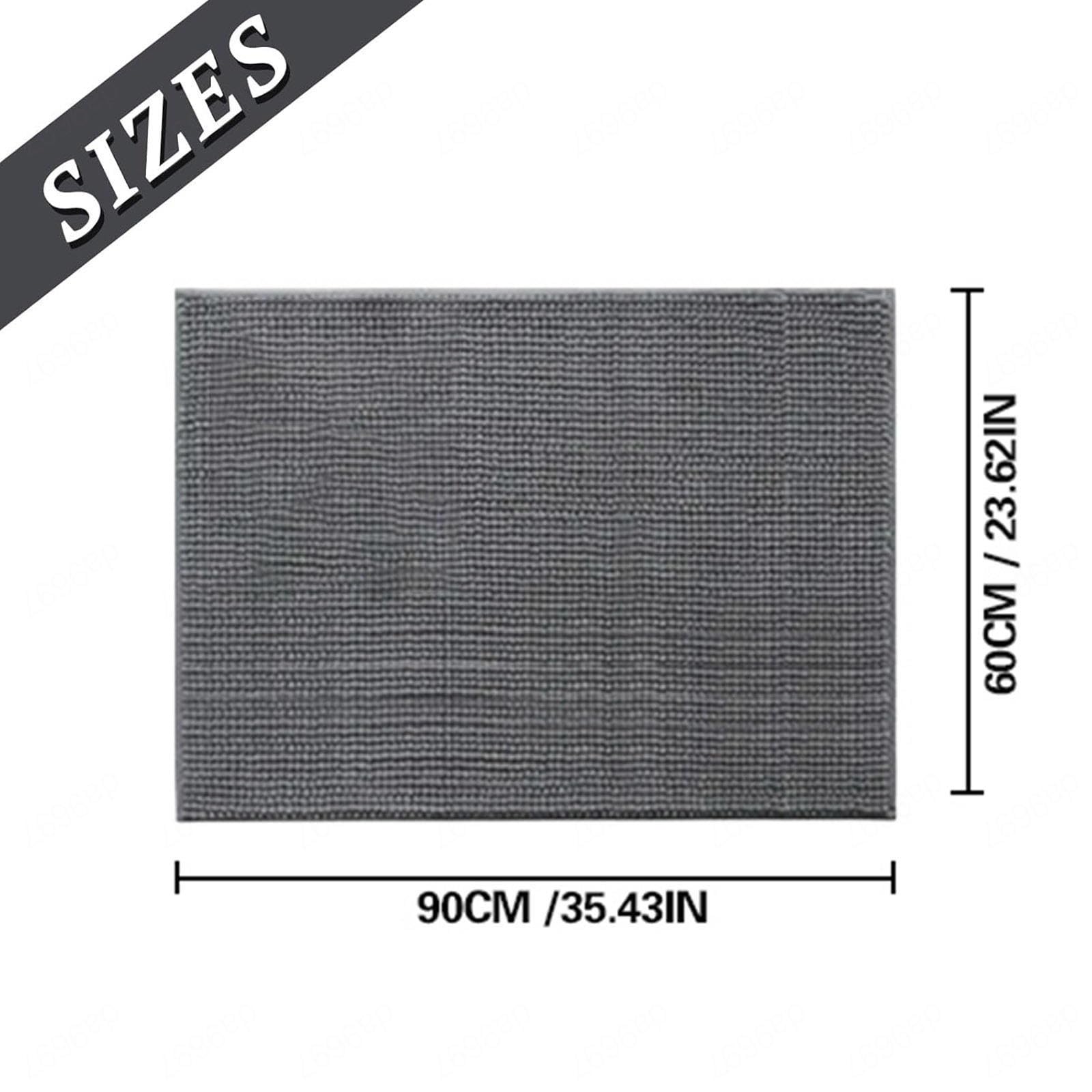 Matte Katzenklo 60x90cm, Katzenklo Matte Groß Sanft Zu Katzenpfoten Vorleger Katzentoilette Leicht Zu Reinigen