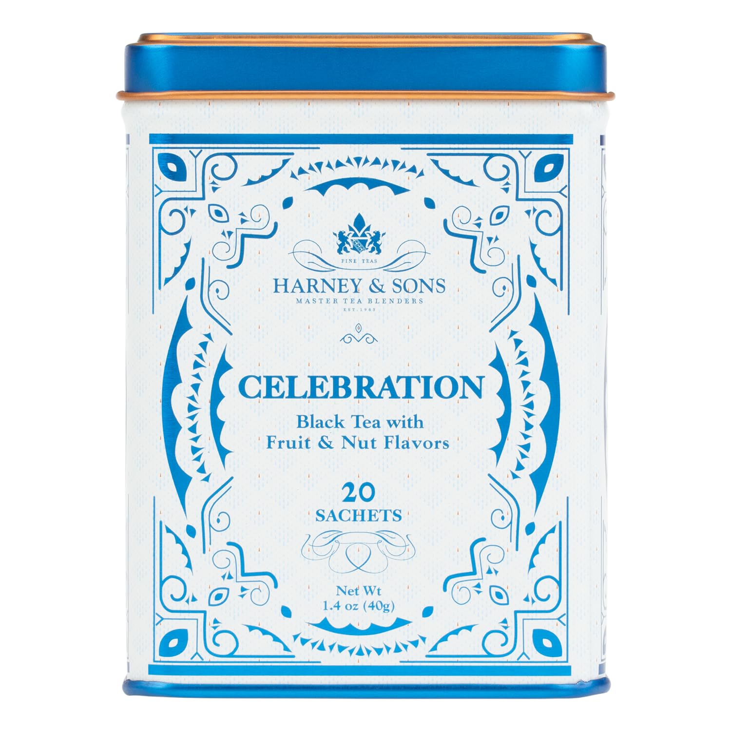 Harney & Sons CELEBRATION Tea 20 ct Sachet TIn