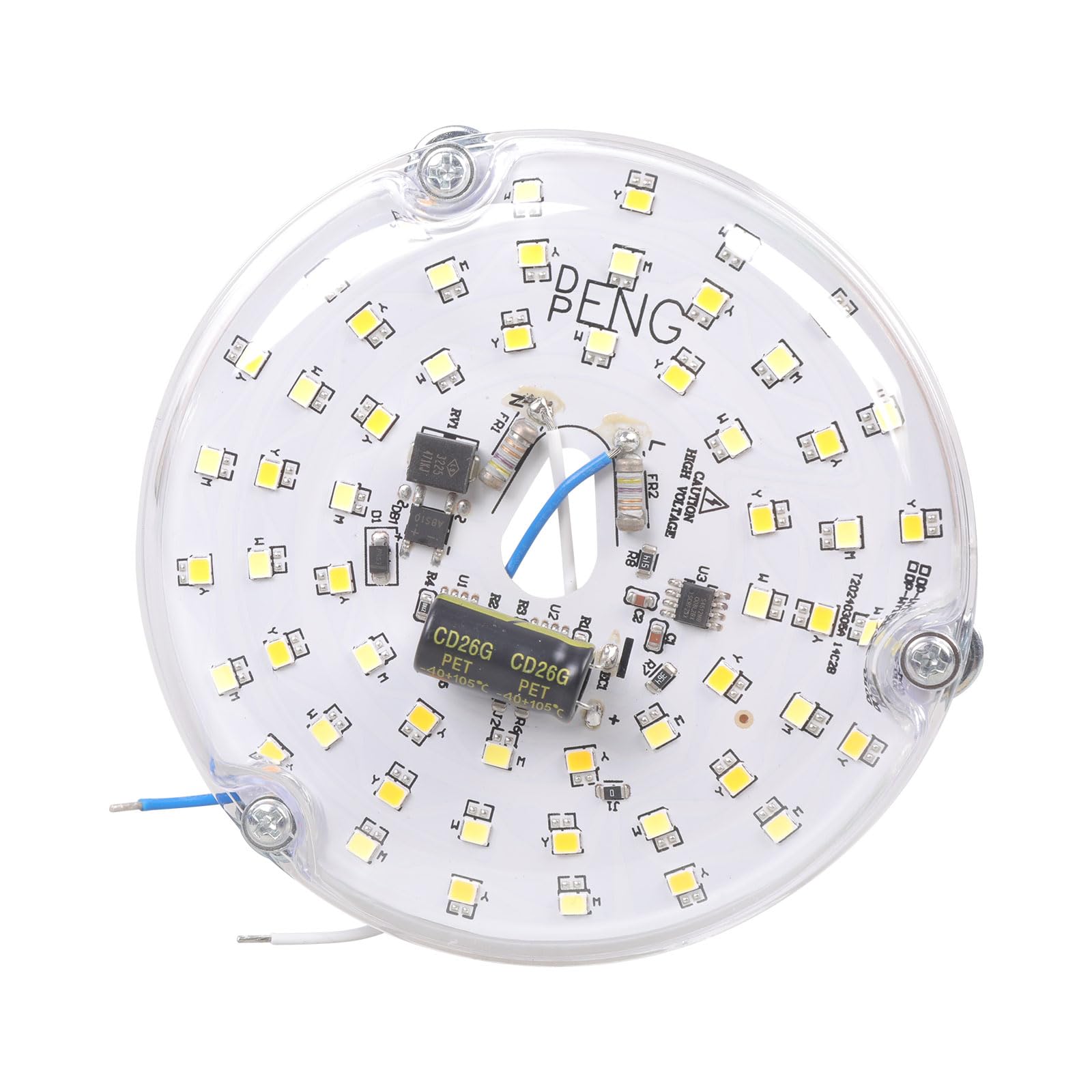 Tsophreniq Triac Dimming 15W Voltages Light Source for Ceiling Fan Lights 220 230V Aluminum Construction Dimmable Fan Light