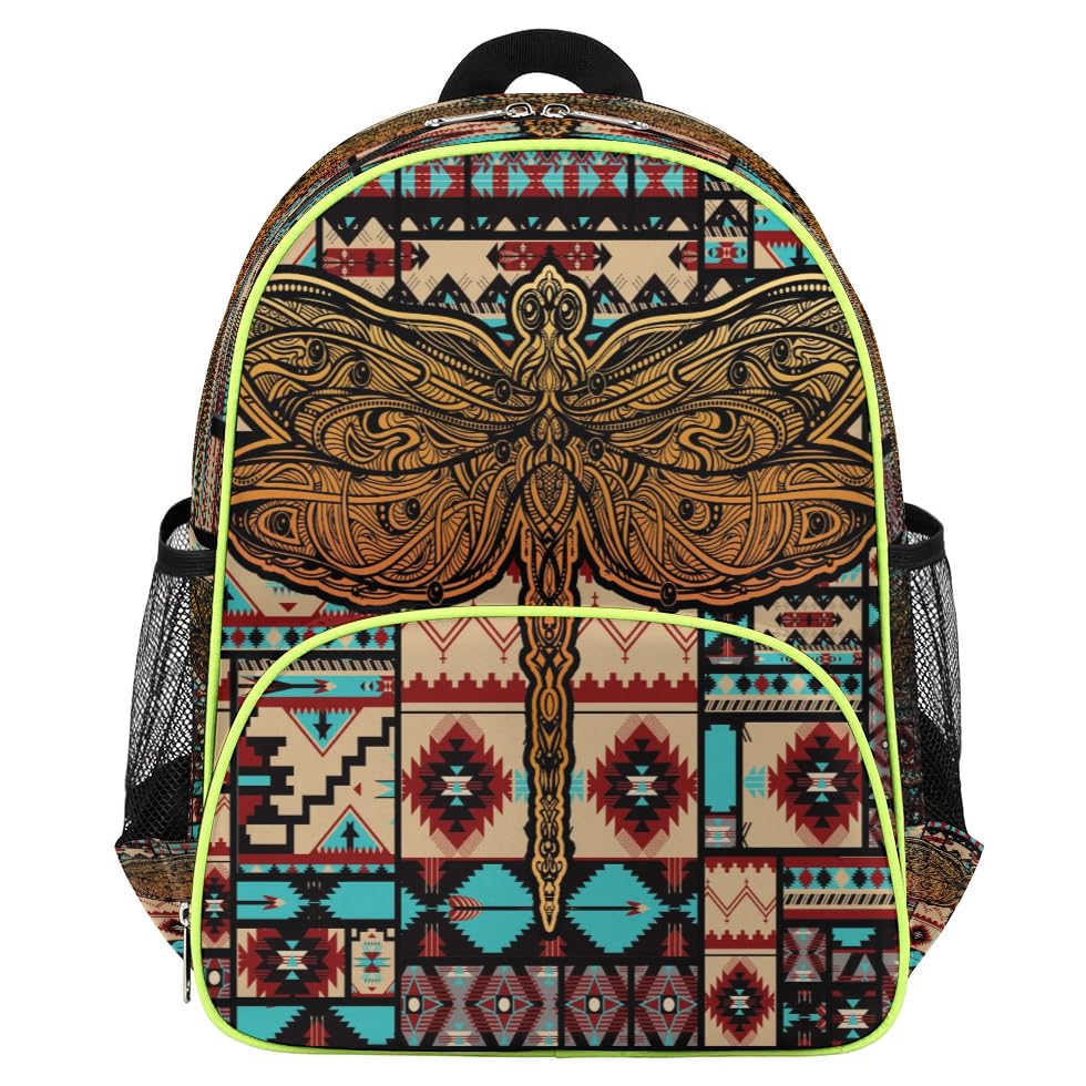 Sac à dos enfant aztèque libellule TropicalLife petit sac école pour tout-petit et voyage L