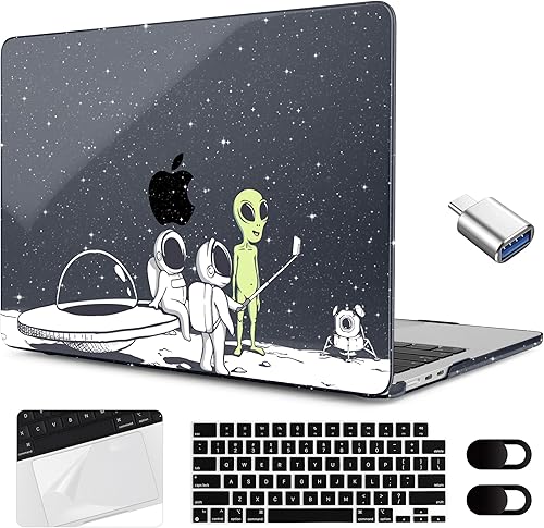 MEEgoodo Funda para MacBook Air de 15 pulgadas M4M3M2 2025 2024 2023, funda compatible con el modelo (A3241A3114A2941) para MacBook Air de 15