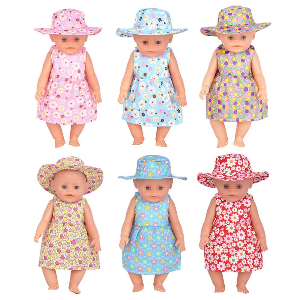 Puppenkleidung Winter-Set Für 46 Cm Puppen – Pullover, Rock, Mütze & Schal, 4-teilig