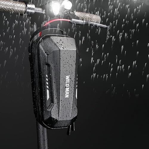Miniatura 5 de WILD MAN Bolsa de almacenamiento de scooter resistente a la lluvia de liberación rápida para scooters de equilibrio Kick Scooters bicicleta plegable