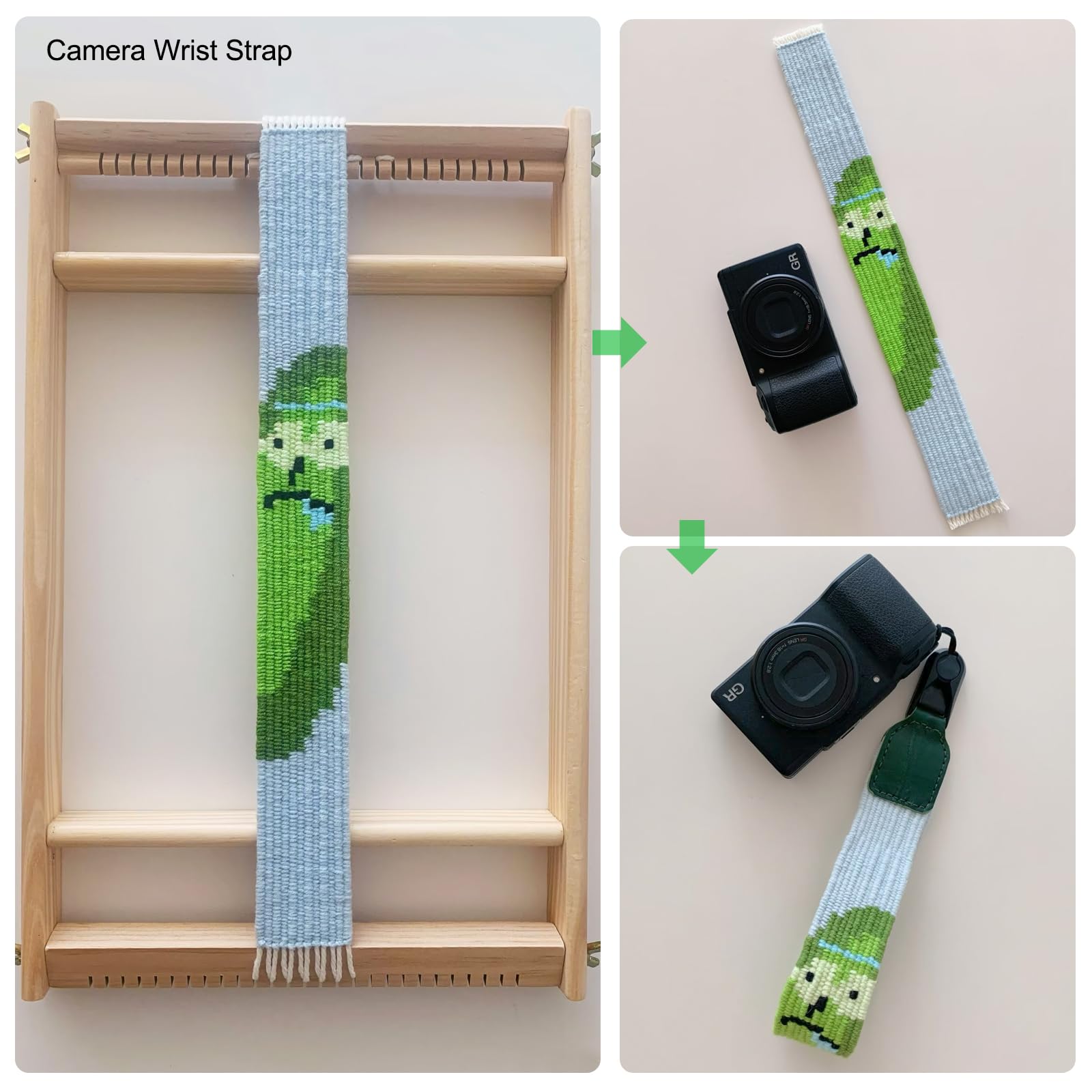 Weaving Loom Kit - DIY Tapestry Loom for Beginners -6 Weaving Loom Kit - DIY Tapestry Loom for Beginners -6