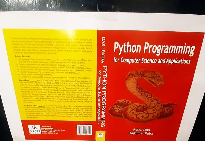 Buy PYTHON PROGRAMMING Book Online at Low Prices in India | PYTHON ...