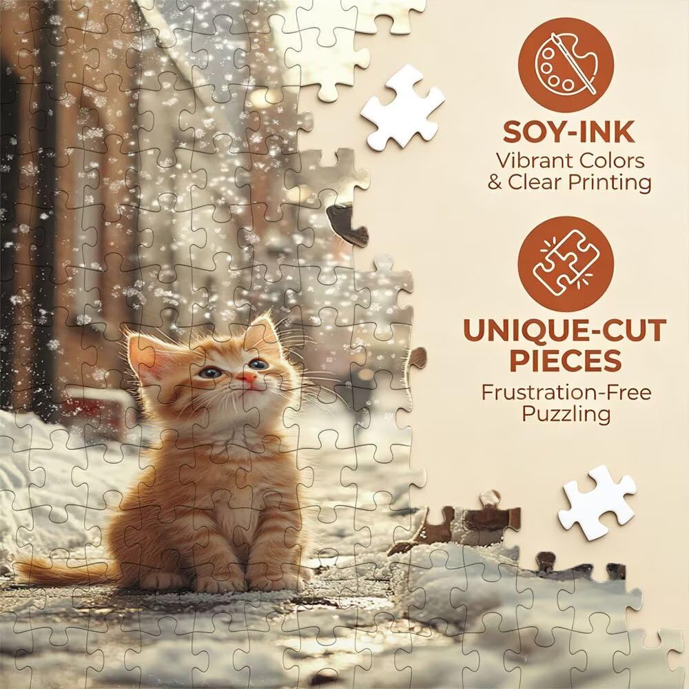 Puzzle 3000 Pezzi, Fiocchi Di Neve Animali 3D Puzzle per Adulti Impegnativo, Educa Puzzles Artistico, Divertente E Stimolante Puzzles Decorativo per La Famiglia, Regalo e Decorazione Pareti DX0YL6-984