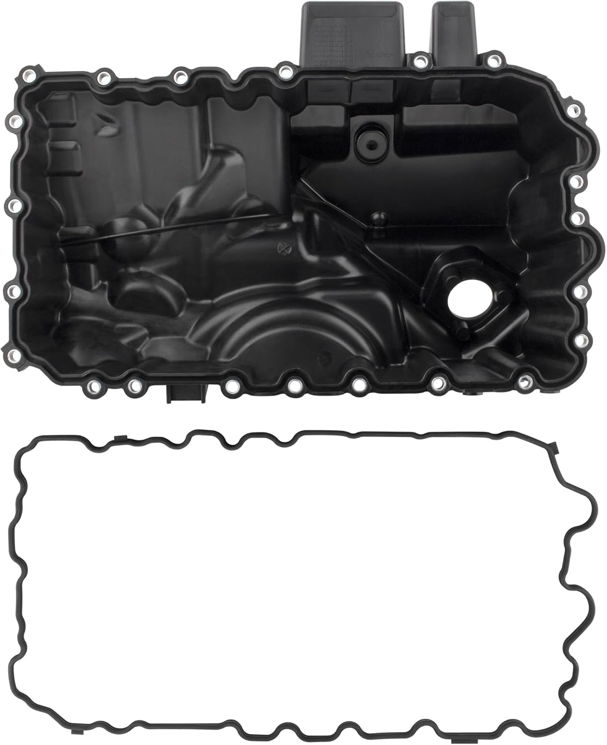 BOXI Engine Oil Pan w/Gasket Fits for BMW 228i 428i 2014-2016 320i 2012-2017 328i 528i 2012-2016 X1 2013-2015 Z4 2012-2015/11137618512 11137606632