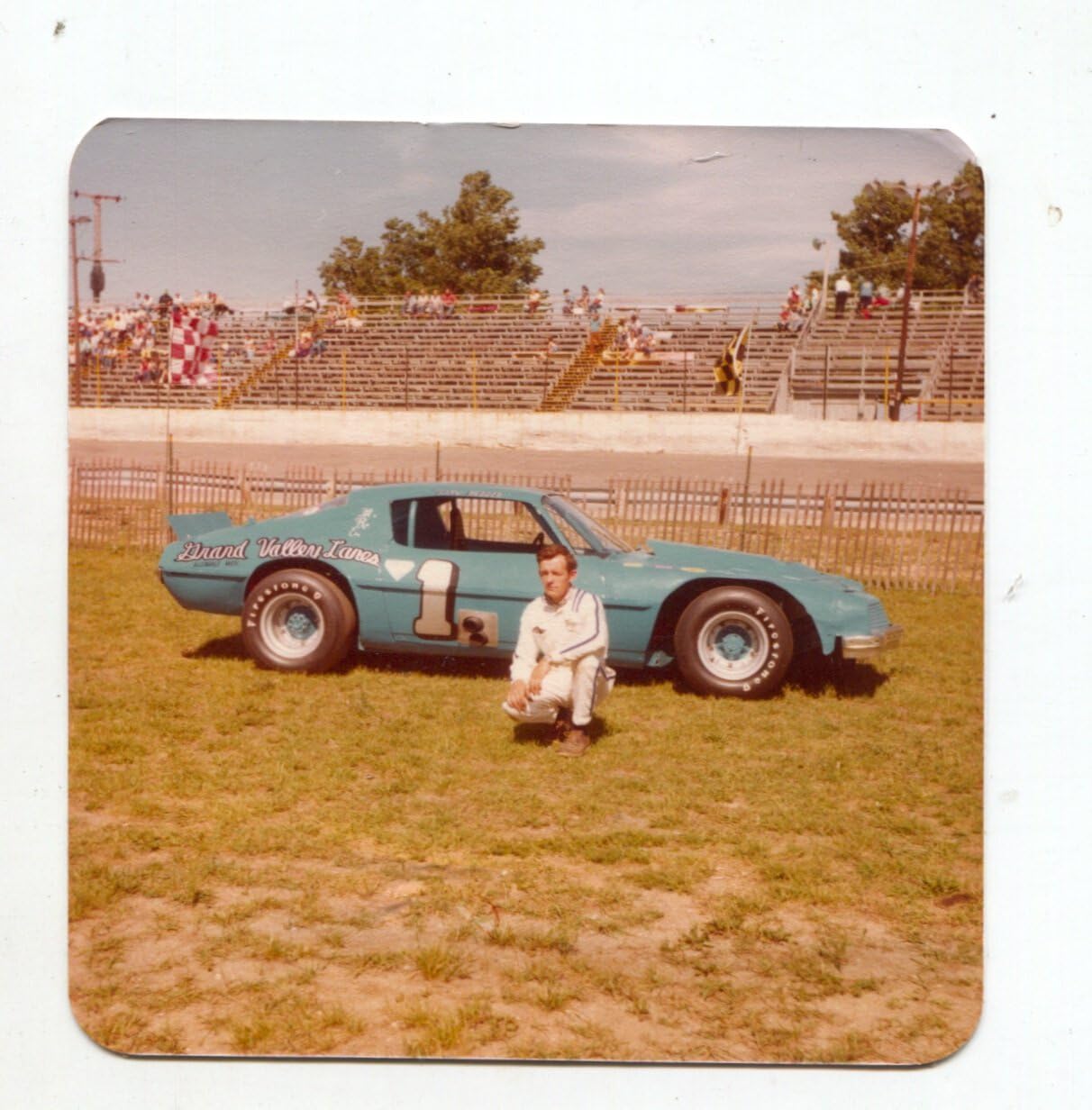 Grand Valley Lanes1EARLYCamaroRace CarColorPhoto1970's at
