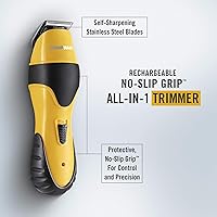 Vista 3 de Conair MAN - Cortadora de barba todo en uno para hombre, para cara, nariz y oído, kit de aseo de 6 piezas, inalámbrico/recargable