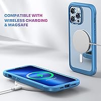 Vista 372 de Diaclara - Funda diseñada para iPhone 15 Plus de 6.7 pulgadas, transparente, cuerpo completo, con protector de pantalla, resistente de protección