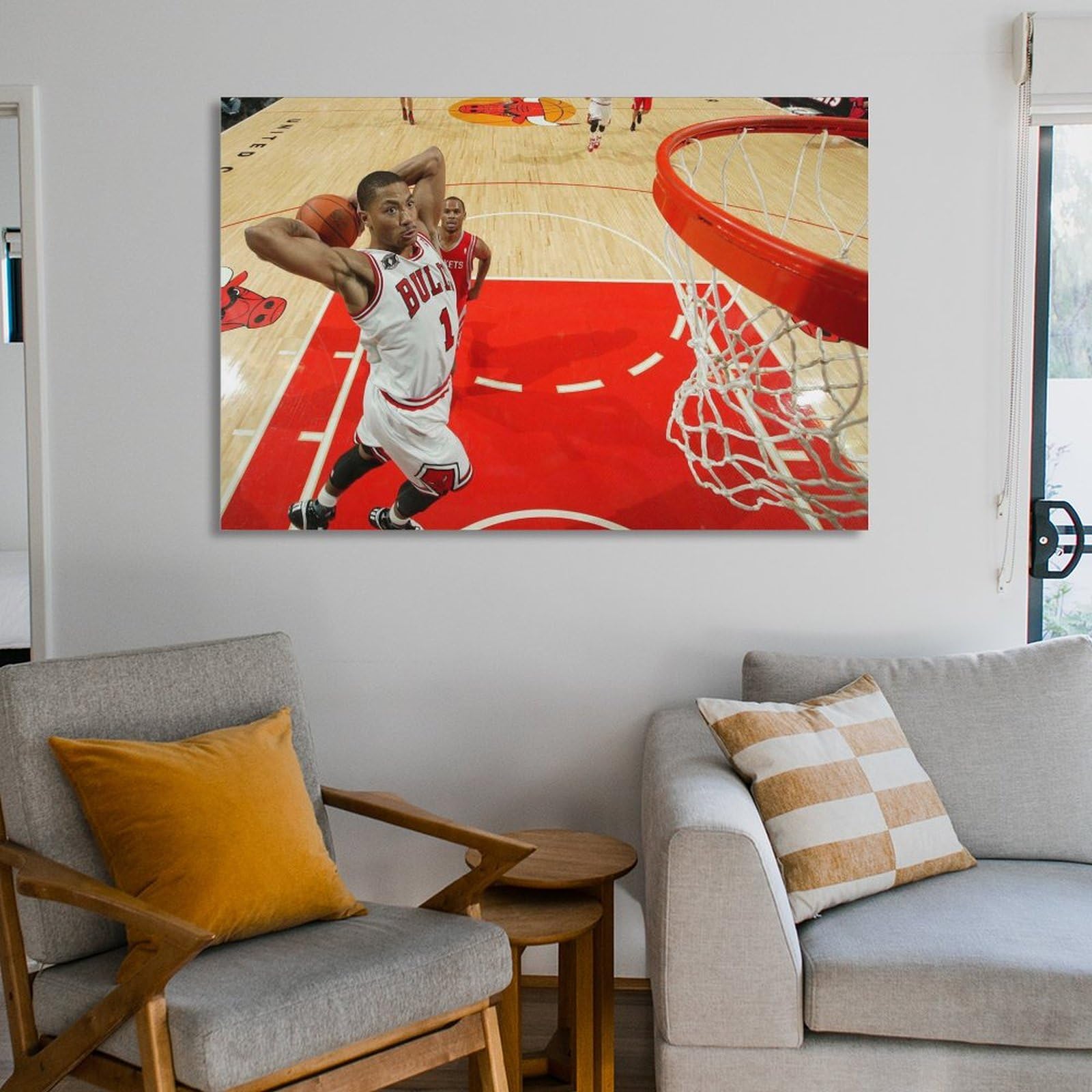 Amazon.co.jp: Derrick Rose デリック・ローズのダンクポスター