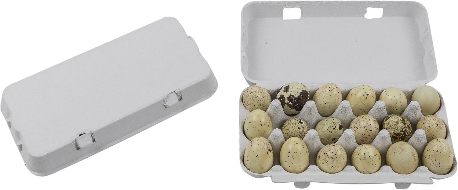Pulp Quail Egg Cartons 18 Cavity Paper Tray Blank Egg