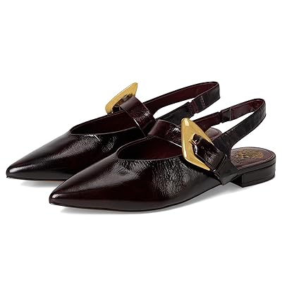 Vince Camuto Amoret Buckle Slingback Flat Mule Women