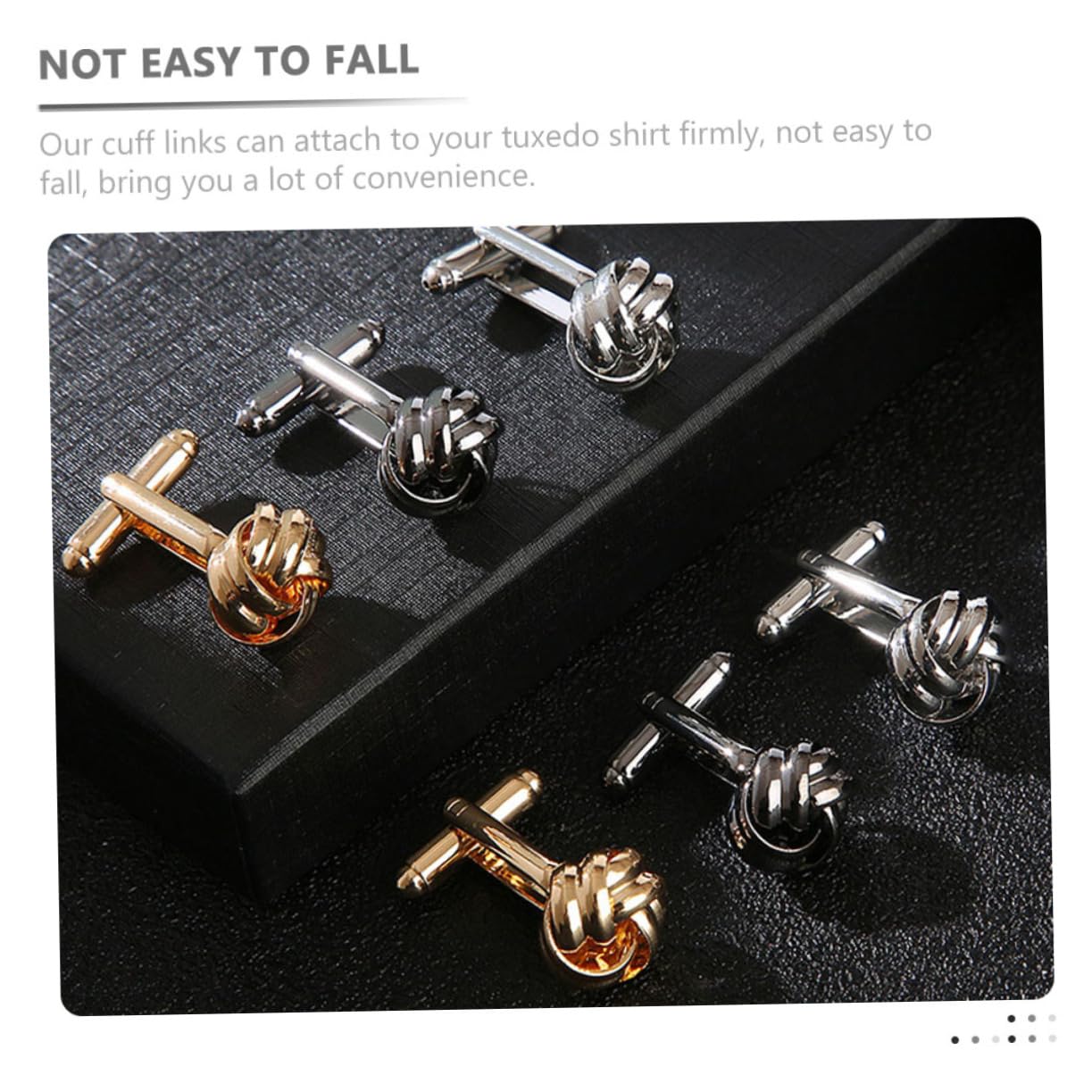 FOMIYES Gemelos Camisa Campo De Golf Brazalete Manga Accesorios De Traje De Hombre Hombres Accesorios Joyas Enlaces Accesorios De Traje De Los Hombres Aleación
