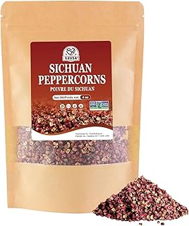52USA Sichuan Peppercorns, Szechuan Peppercorns(4OZ), Authentic Szechuan...