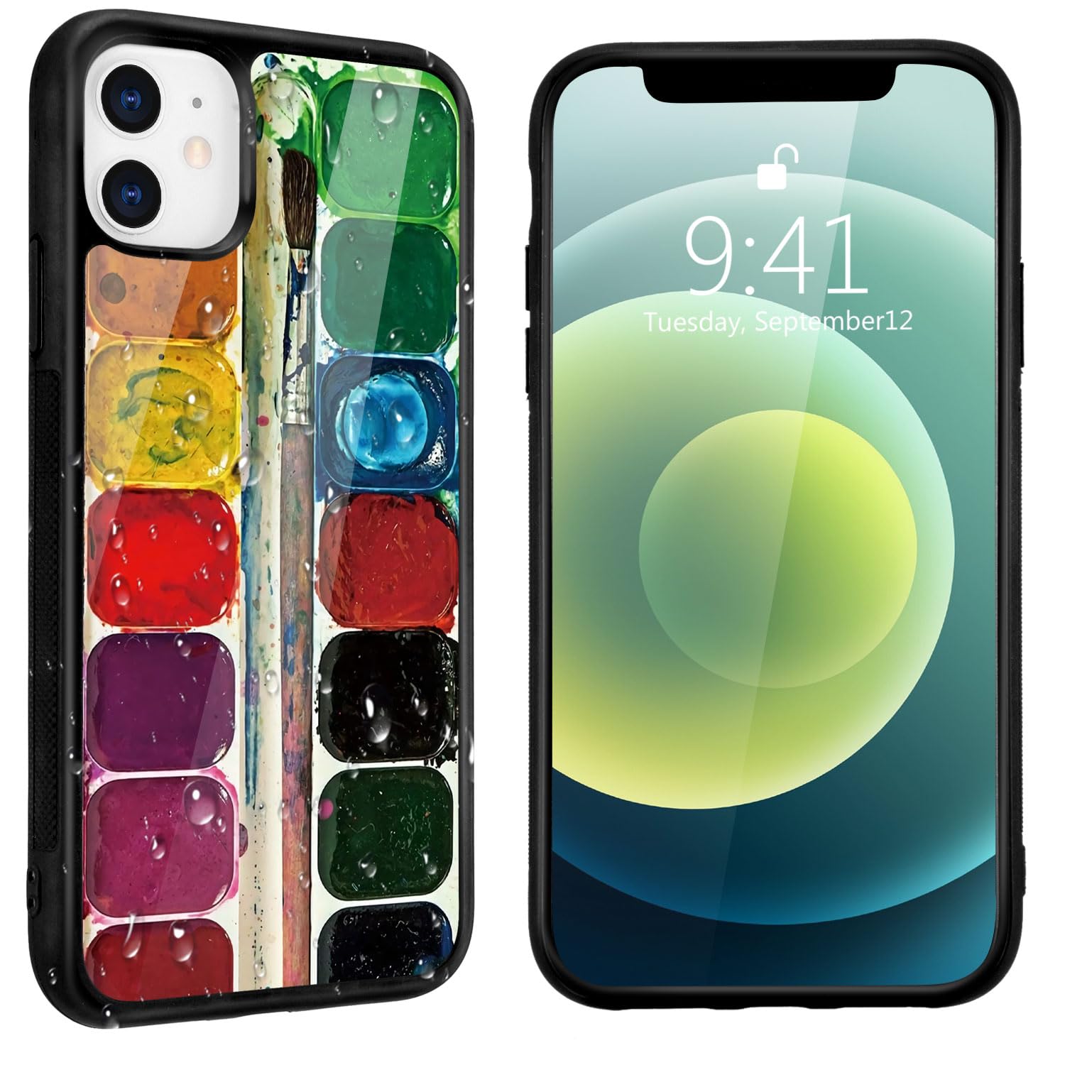 Amazon.com: Wihytec Watercolor Paintbox Paint Palette Phone Case for iPhone 12/12 PRO Watercolor Palette Case Cover TPU Bumper Hard Back Shockproof Protective Phone Cover : Cell Phones & Accessories Amazon.com: Wihytec Watercolor Paintbox Paint Palette Phone Case for iPhone 12/12 PRO Watercolor Palette Case Cover TPU Bumper Hard Back Shockproof Protective Phone Cover : Cell Phones & Accessories