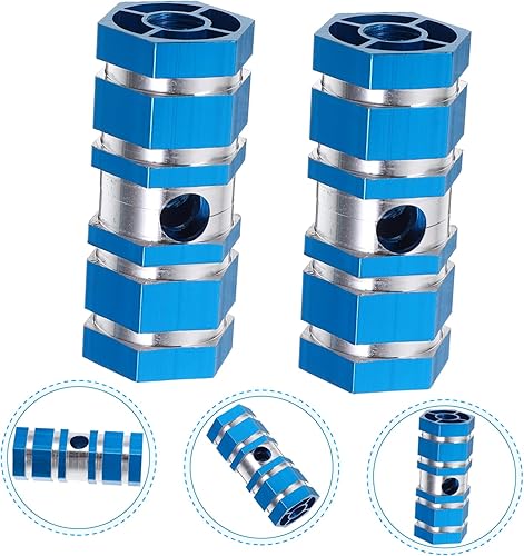 Miniatura 9 de VANZACK Par de clavijas de bicicleta Pedales MTB Pedales de bicicleta Ganchos de bicicleta para bicicleta Peg Stunt Pedal Accesorios de cadena