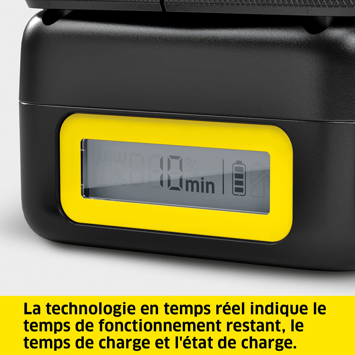 Kärcher 36 V Set Battery Power 36/25, Batterie 36 V/2,5 Ah et Chargeur Rapide, Batterie Lithium-Ion, Temps de Charge : 100 % en moins de 1h30, pour tous les Outils de la Plateforme d'Alimentation 36V