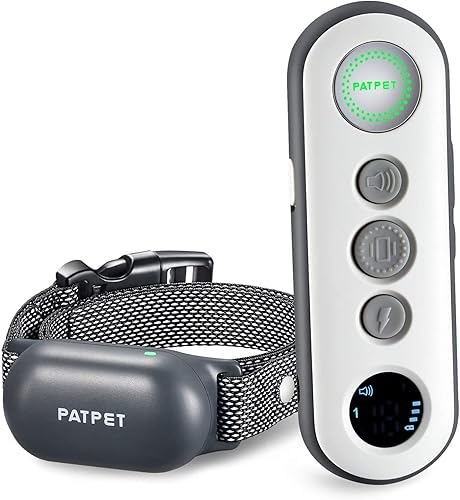 PATPET Collar de choque para perro con control remoto 3 modos de entrenamiento seguros collar de entrenamiento impermeable recargable para perros disponible en Yaxa Colombia