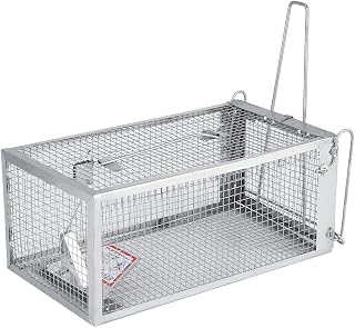 Mouse Trap Cage, Trap Cage Small Live Animal Rodent Mouse Control Bait Catch