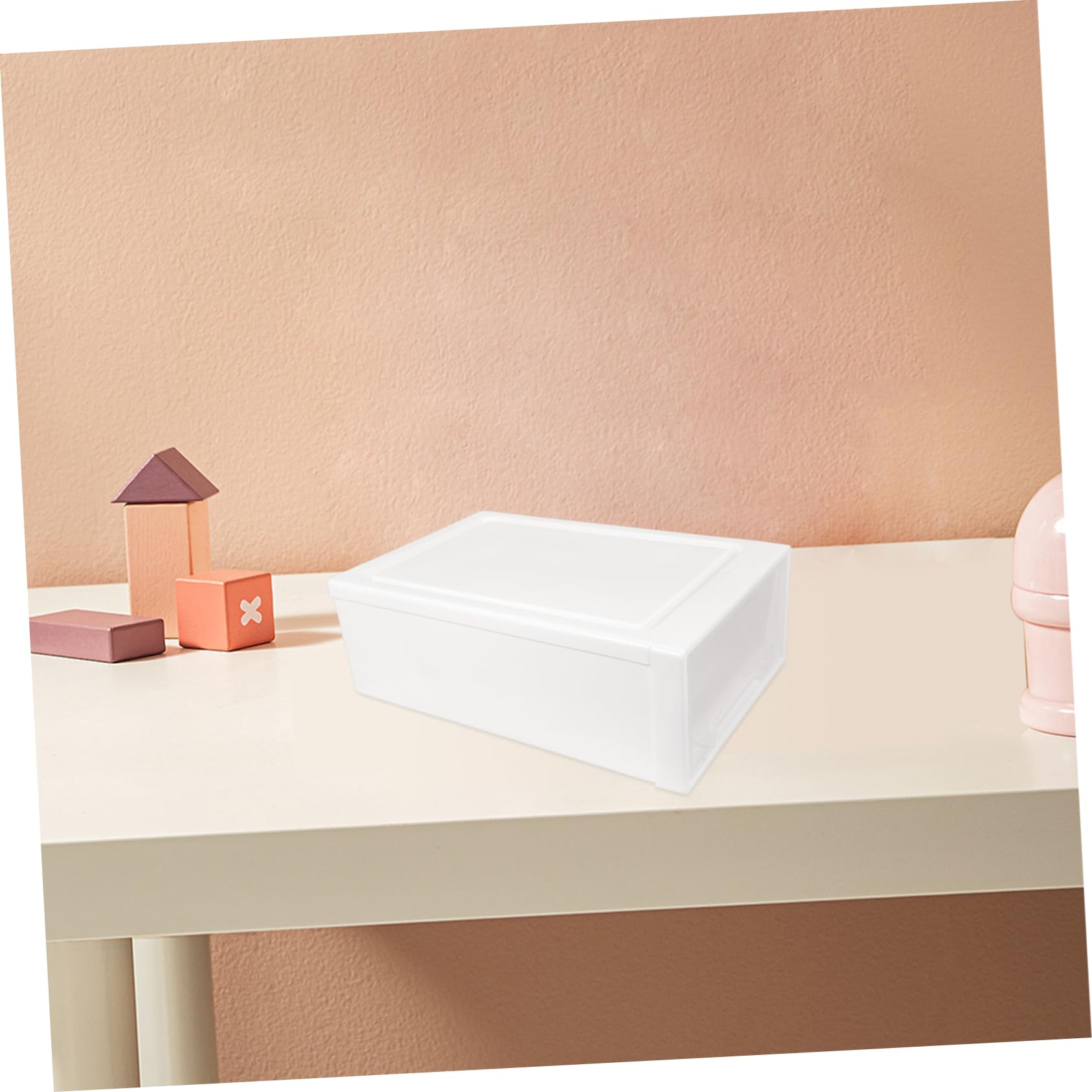 BUTIFULSIC Drawer Clothes Organizer Plastic Storage Drawer Organizer Storage for Clothes Large Opening Easy Use