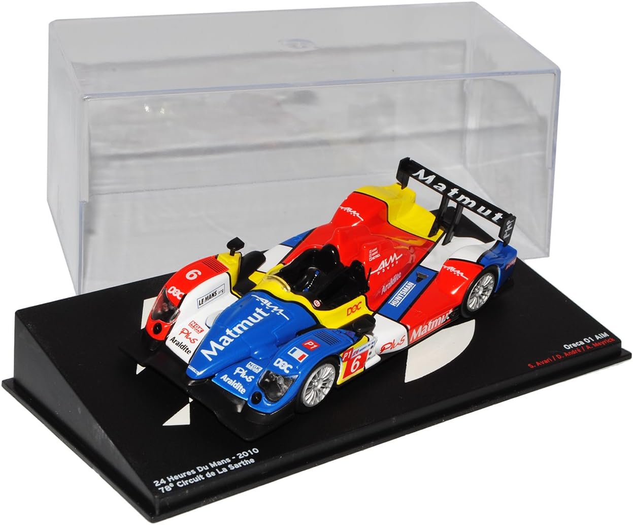 IXO 1/43 ORECA N°10 – 24H Du Mans 2009 – Senna Ortelli Monteiro – Team ORECA Matmut