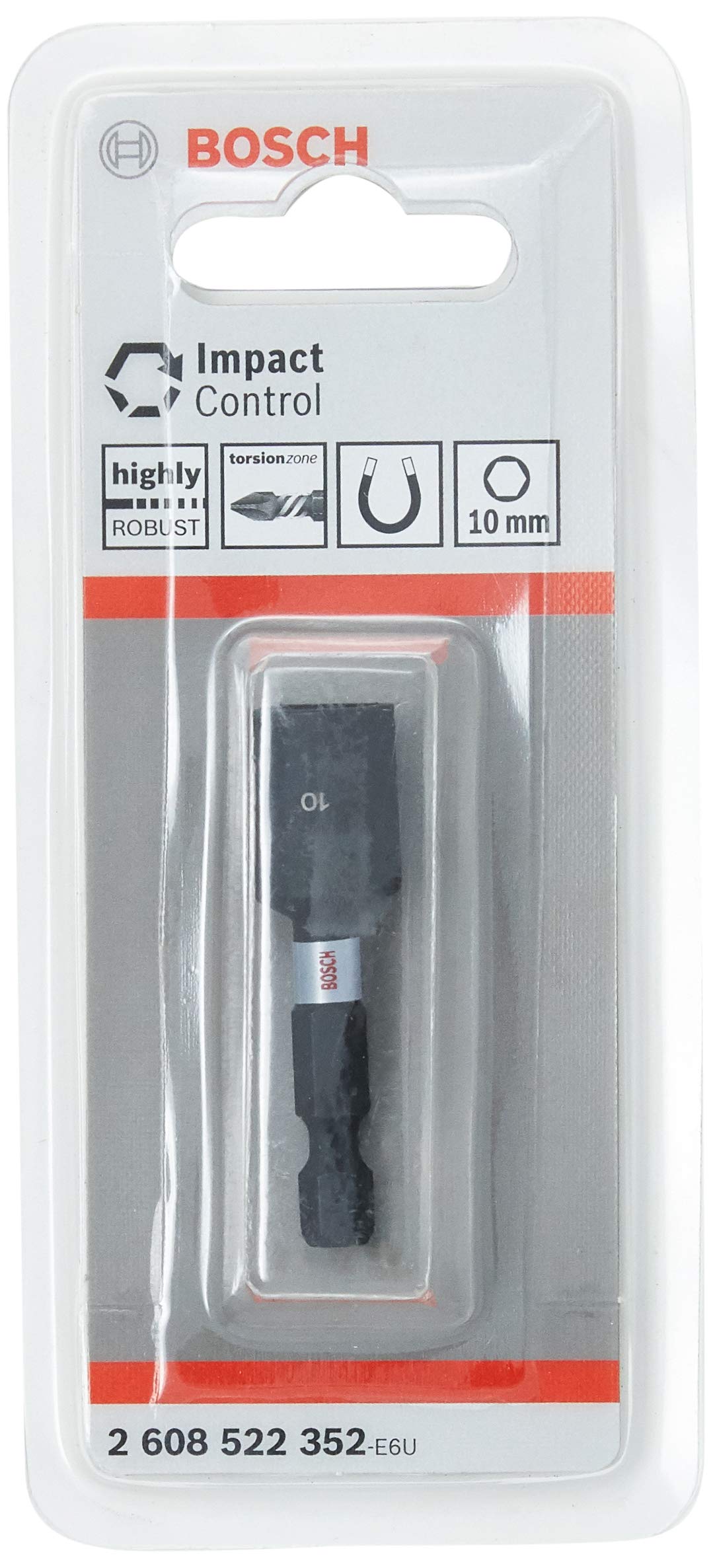 Bosch1x PRO Nutsetter Impact (145 x 65 mm, Professional Accessory Screwdriver, Screwdriver)