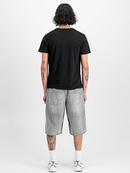 Alpha Industries Herren Basic Big Logo T-Shirt - 4