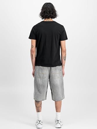 Alpha Industries Men's Basic Big Logo T-Shirt Pack of 2