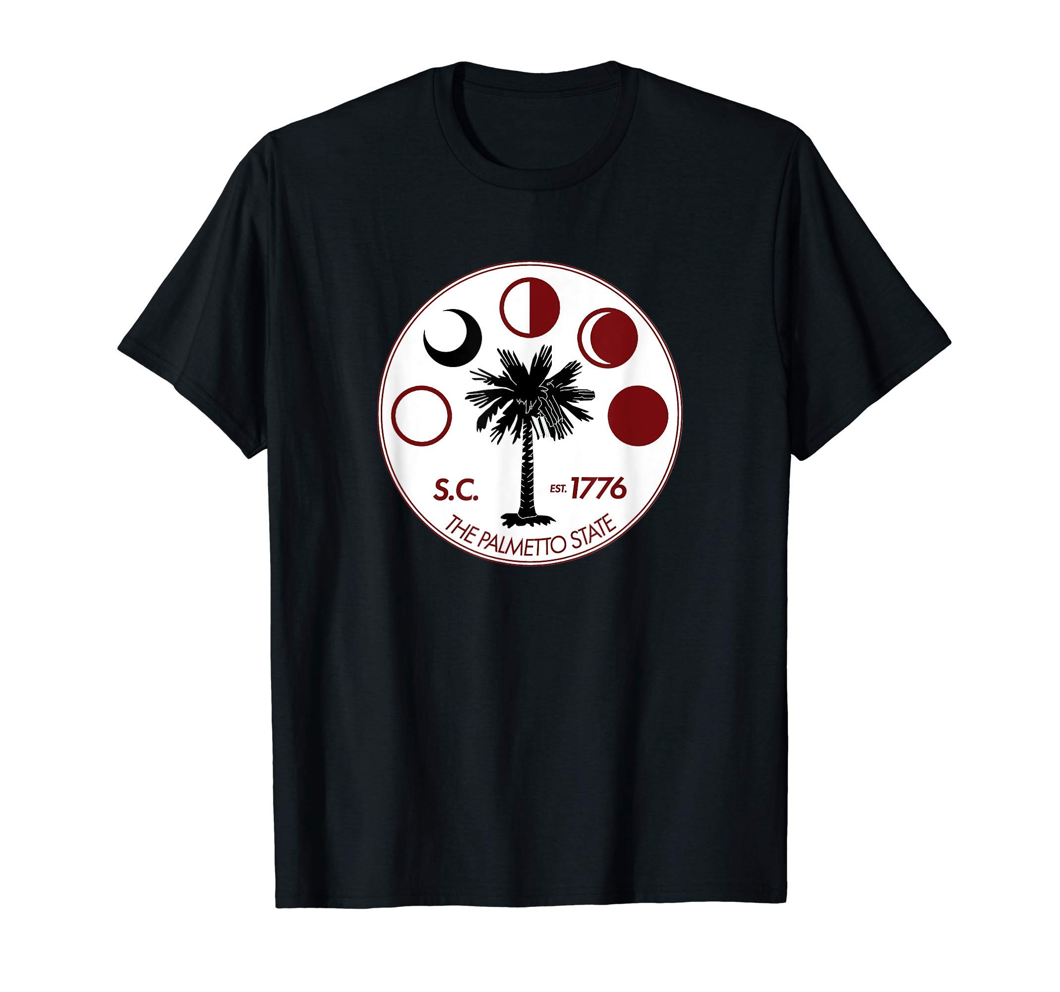 South Carolina Classic Palmetto State Graphic Design T-Shirt