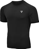 Rash Guard BJJ&comma; Compression Base Layer Top Quick Cool Dry Wetsuit Swimming Vest Men&comma; Surfing MMA Running Cycling Training