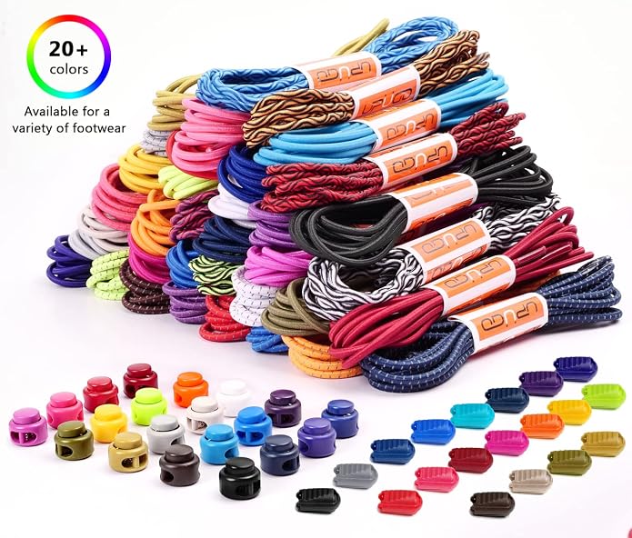 Cordones elásticos para zapatos sin amarre unisex miniatura 7