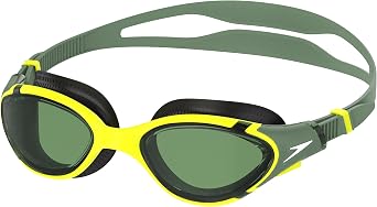 Speedo Adult Unisex Biofuse 2.0 Swimming Goggles, English Green/Emer, One Size