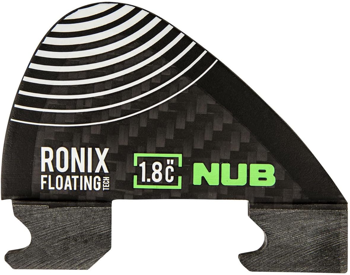 Ronix 1.8 in. - Floating Button - Nub - Center Surf Fin - Carbon