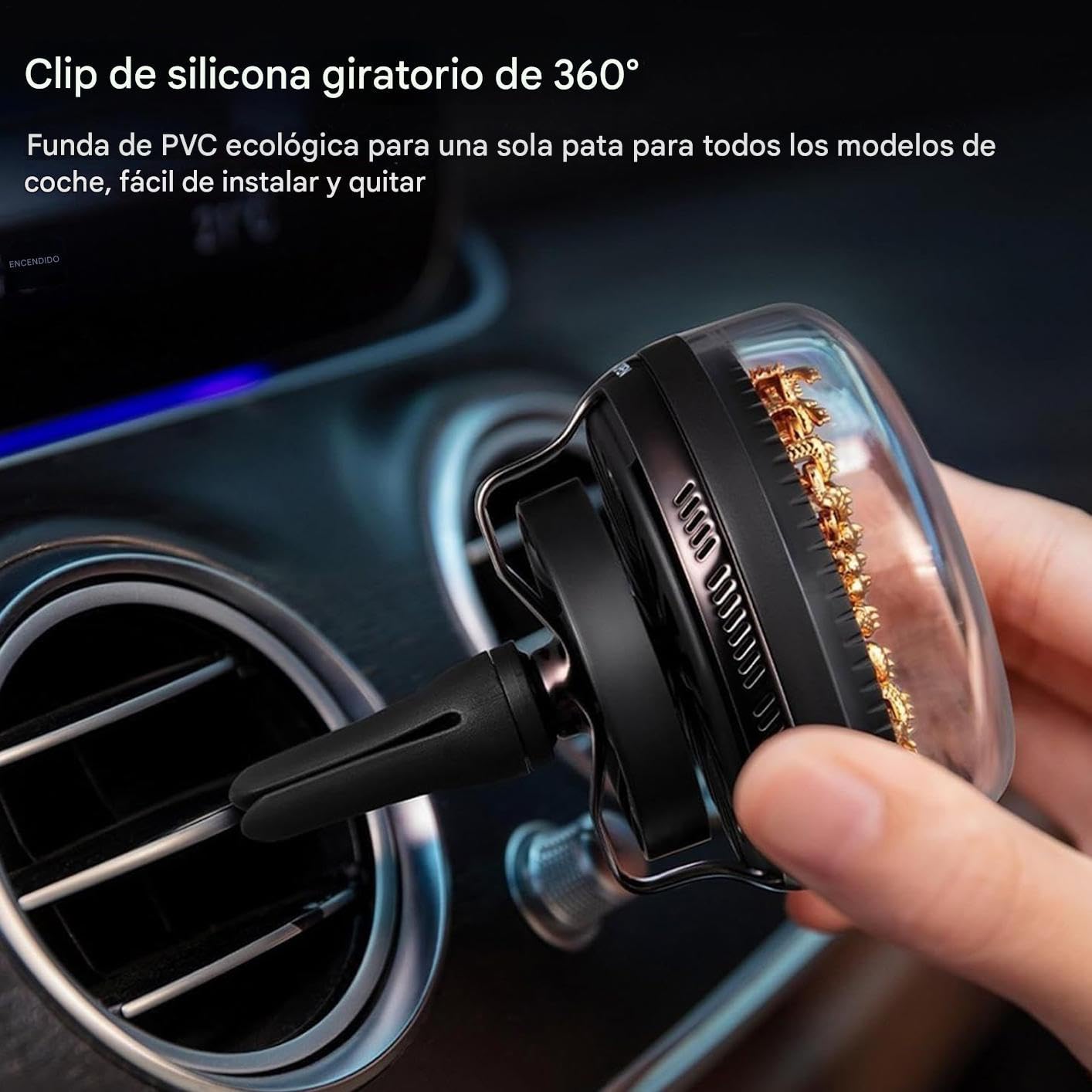 Profumatore per Auto Dragon Dynamic con Profumazione Multiuso | Diffusore Per Aromaterapia Ad Energia Eolica Per Casa Cucina Auto Camera Da Decorazione Profumata Multiuso Deodorante