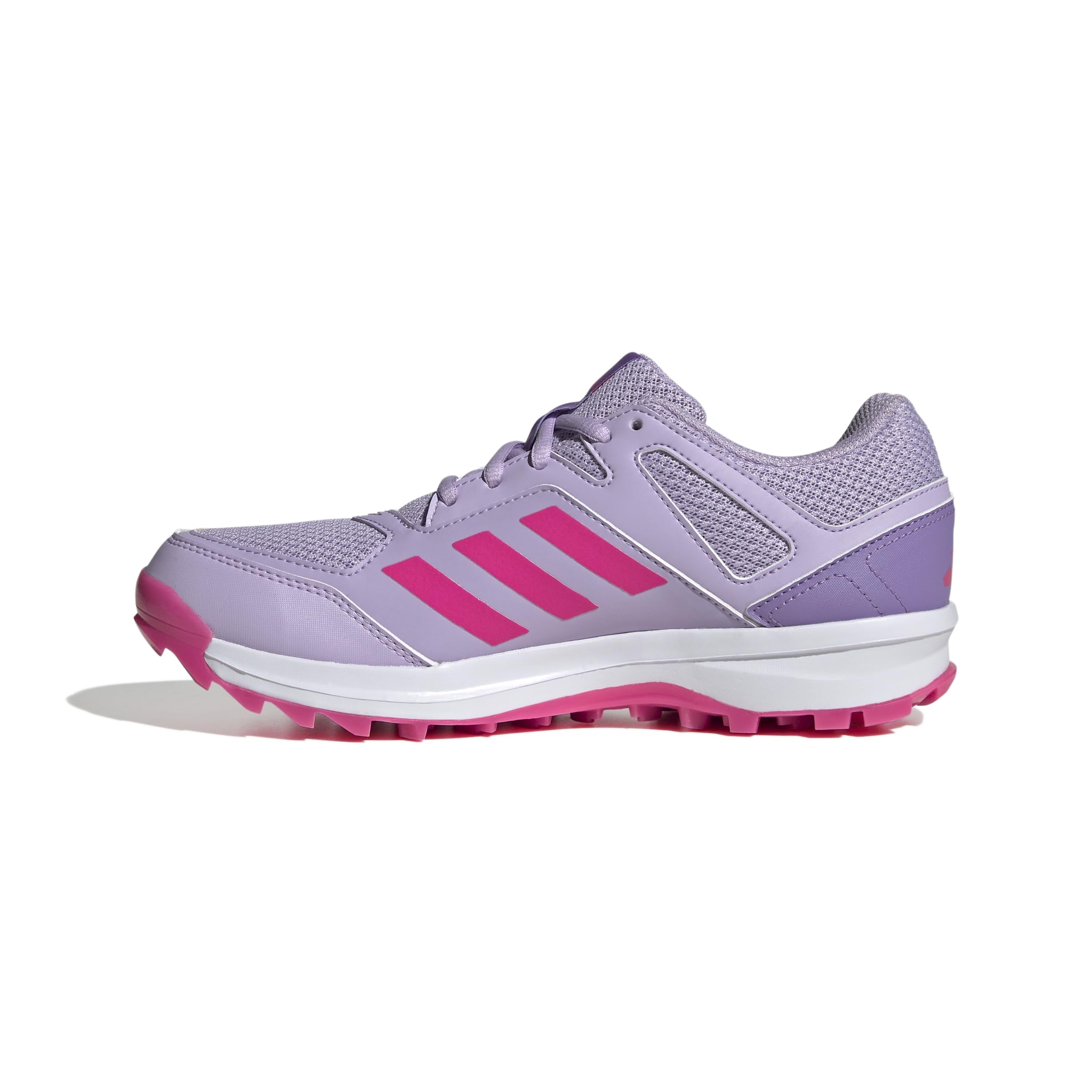adidas Women's Fabela Rise Hockey Shoes, Powder Plum/Shock Pink/Shock Pink, 6.5 UK